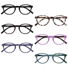 Opulize ZEN Reading Glasses Small Mens Womens Spring Hinges R24