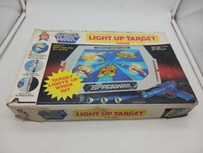 Vintage 1979 Arco Space War Light Up Target Game w/ Box missing Gun Has ONE Dart