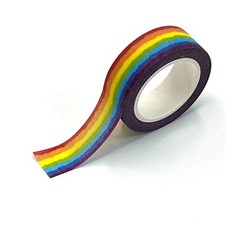 Sparkly Glitter Rainbow Washi Tape Planners Scrapbooking Journals