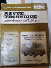 Revue technique Renault SAVIEM