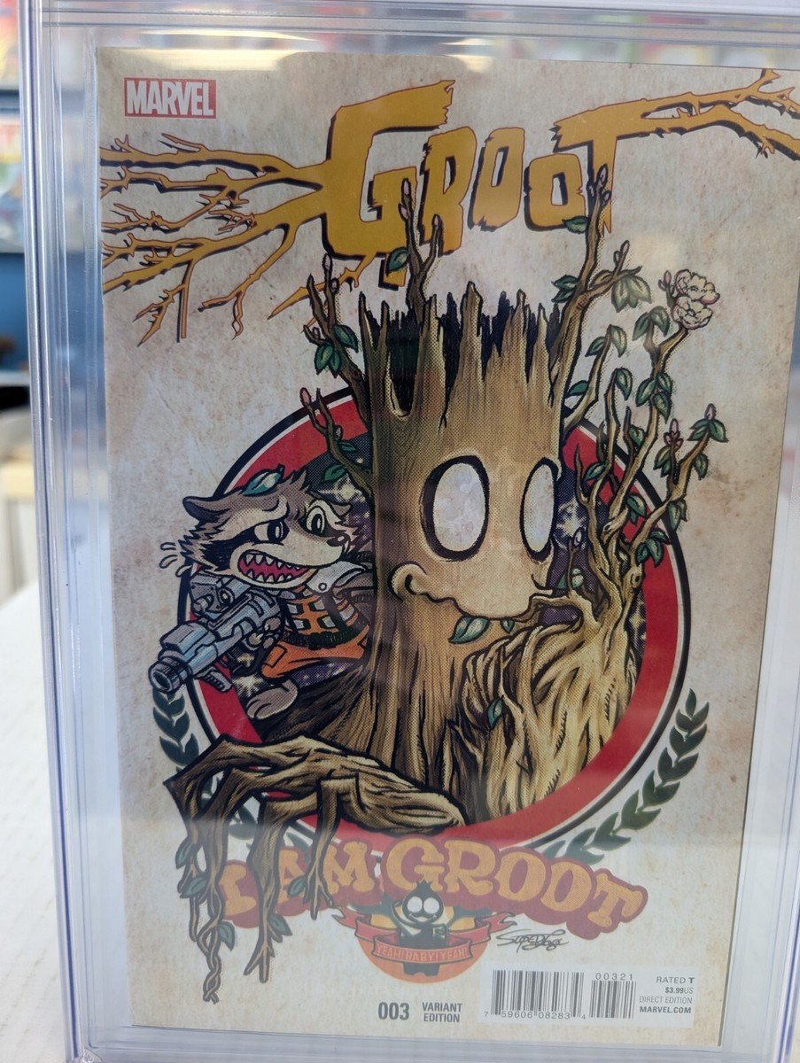 MARVEL Manga Variant グルート Superlog Ver. Groot #3 | CGC 9.8 WP | Superlog Manga Variant | Marvel Comics