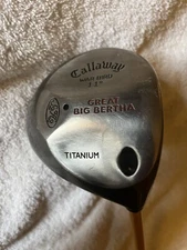 Callaway  Warbird 110 Great Big Bertha Titanium Pro force 65 Gold E-Flex UST Dr