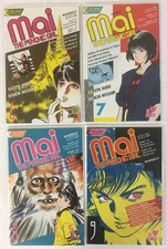 Mai The Psychic Girl Eclipse Comics Kudo, Ikegami Comic lot Run # 6 7 8 9 VF/NM