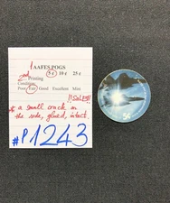 AAFES POGS, 2nd Series/Printing,1 POGS, 5¢, #P1243, FAIR