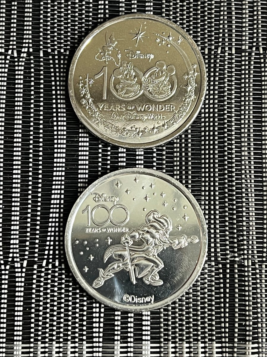 ALL 69 DISNEY WORLD 100th ANNIVERSARY SILVER COINS