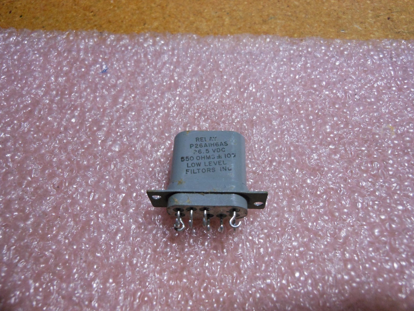 LOW LEVEL FILTERS / DEUTSCH RELAY PART P26A1H6AS NSN 594500818