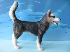 RARE 2007 SCHLEICH ANIMAL ANIMAL COLLECTIBLE FIGURE HUSKY MALE DOG 16371 
