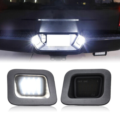LED License Plate Light Number Lamp For 2003-2022 Dodge Ram