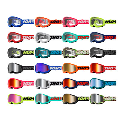 100% STRATA Brille MTB Mountainbike DH Enduro XC MX Motocrossbrille Prozent %