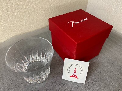 Baccarat Rosa 2015 Year Tumbler Glases Crystal Clear Rock Glass Suntory Hibiki 