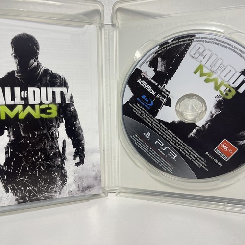 Call Of Duty Modern Warfare 3 PlayStation 3 PS3 Game - Complete With Manual Pal - Picture 3 of 4