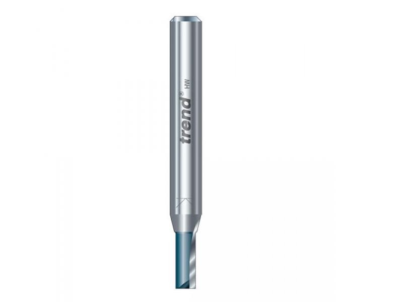 Trend Craft Pro 1/4"" TCT Two Flute Cutter - 9.5mm x 25.4mm