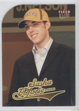 2004-05 Fleer Ultra Gold Medallion Sasha Vujacic #198 0b0