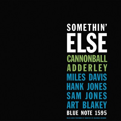 Cannonball Adderley Somethin' Else (Vinyl) 12'' Album (US IMPORT)