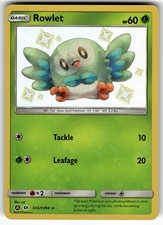 Rowlet SV2/SV94 Shiny Rare Hidden Fates Shiny Vault Pokemon Near Mint on eBay