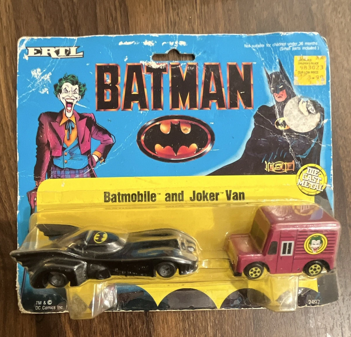 Batman 1989 Vehicle Year Vintage Manufacture Diecast Cars, Trucks 