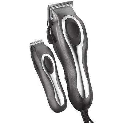 Chrome Pro Corded Clipper for Men, Haircut Trimmer Kit with Storage Case 