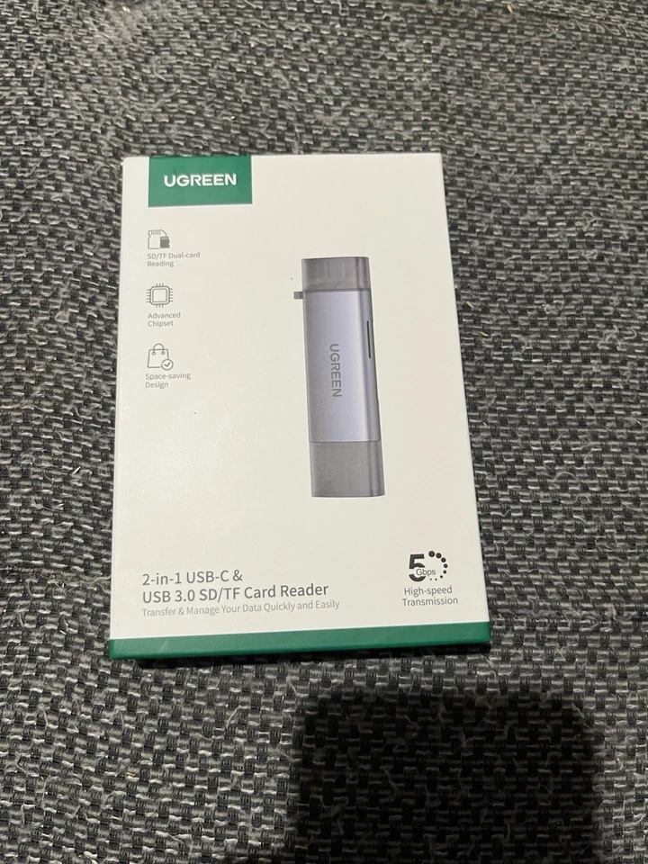 USB SD Kartenleser, USB C & USB 3.0 Speicherkartenleser für SD/Micro - Bild 2 von 3