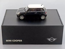 1/43 BMW Mini Cooper Navy White Diecast Model Europe Special Order 80420410394
