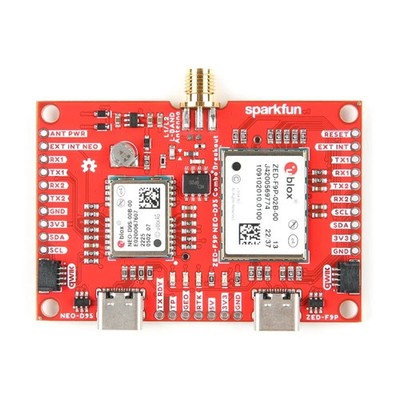SparkFun GNSS Combo Breakout   u-blox ZED-F9P + NEO-D9S (GPS-22560) | RTK GNSS +