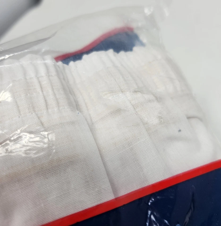 Vtg New 1989 FRUIT OF THE LOOM White Mens 3pk Boxer Shorts Underwear sz S 30-32 - Image 2 of 4