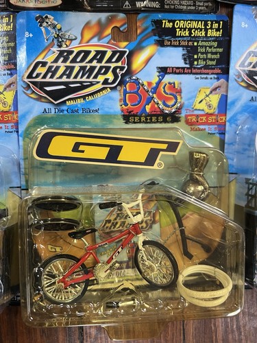 Road Champs BXS Series Modellino Bici BMX anni 90 Dyno GT Schwinn Dave Mirra - Foto 4 di 7