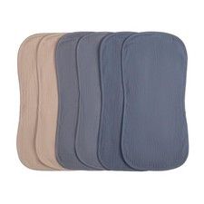 COOROBIN Muslin Burp Cloths 20" x 10",100 Cotton Pack of 6-6-Layer, Extra So...