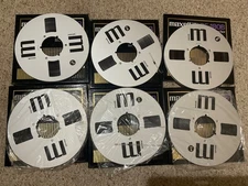 MAXELL XL 35-180B  1/4" 10.5" METAL Reel to Reel TAPE   Excellent (1)