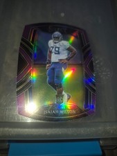 2020 Panini Select - Club Level Isaiah Wilson #291 Purple Prizm Die-Cut (RC)