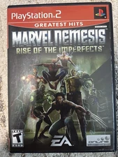 Marvel Nemesis Rise of the Imperfects Greatest Hits PS2 CIB EXCELLENT CONDITION