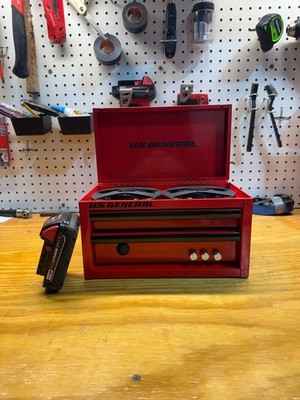 U.S General Mini Toolbox Speaker Milwaukee, *Battery not included* Bluetooth