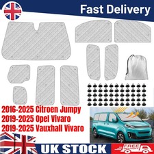 Citroen Dispatch 2016 - Present Thermal Blind Set - Internal Campervan Screens