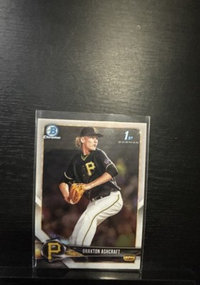 2018 Bowman Draft - Chrome Braxton Ashcraft #BDC-95 (RC)