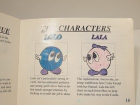Adventures of Lolo 2 (Nintendo | NES) Authentic MANUAL ONLY