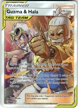 Guzma & Hala 229/236 Ultra Rare Cosmic Eclipse Pokemon Holo Lightly Played on eBay