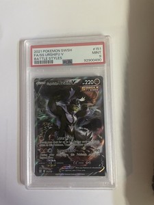 Pokemon TCG Single Strike Urshifu V 151/163 Battle Styles Alternate Art PSA 9