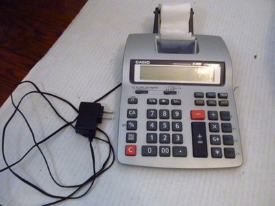 Casio HR-150TM Tax & Exchange 12 Digit Printing Calculator