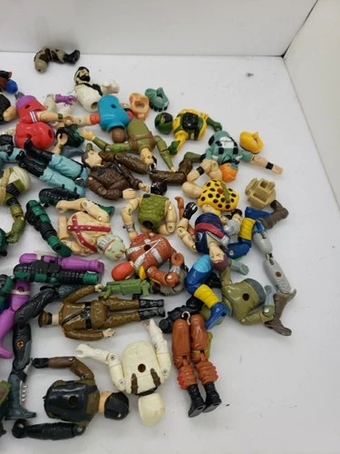 Gi Joe ARAH Random Broken Figures Hasbro Lot Of Parts & Accessories