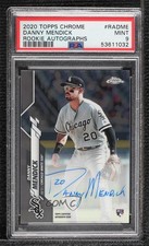 2020 Topps Chrome Rookie Auto Danny Mendick #RA-DME PSA 9 MINT Auto 0i76