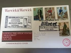 GB STAMPS RARE FIRST DAY COVER 1979 ROWLAND HILL WARWICK OFFICIAL CARRIED COACH