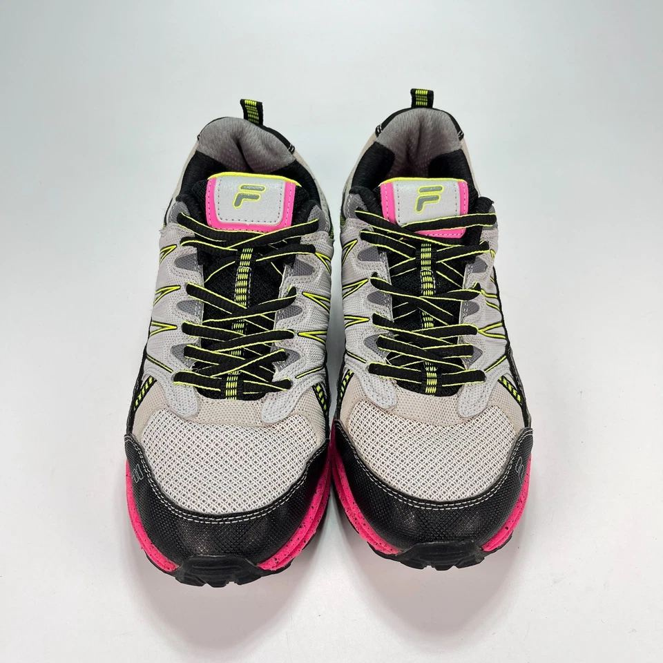 Fila Evergrand TR 21.5 Gris Negro Trail Running Zapatos 5JM00234-059 Mujer Talla 9 Foto 3 de 4