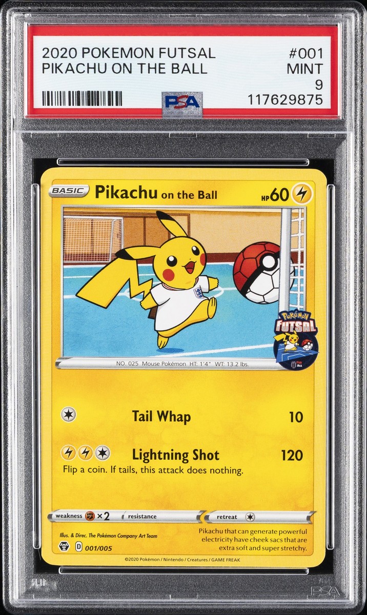 Pikachu on the Ball ポケモンカード Buy Pikachu on the Ball - (Pokemon Futsal) 001/005