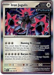 Iron Jugulis 158/182 Paradox Rift Holo Rare