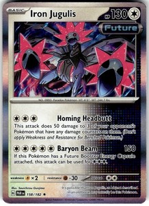 Iron Jugulis 158/182 Paradox Rift Holo Rare