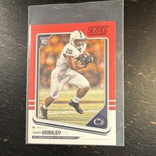 2018 Panini Score Rookie Saquon Barkley #359 Penn State Football Card. rookie card picture
