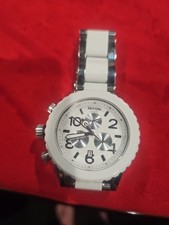 [End of ion] NIXON 42-20 CHRONO White x SIlver
