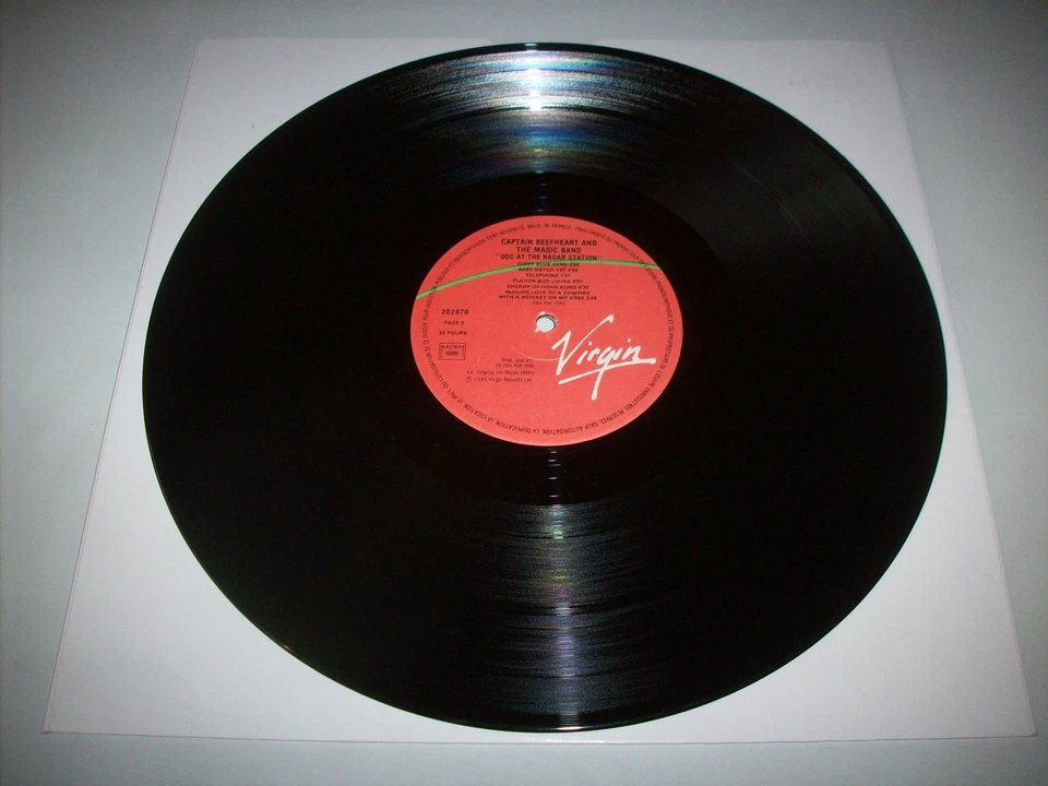 CAPTAIN BEEFHEART - DOC AT THE RADAR STATION LP (NO OUTER SLEEVE) Import (1980) - Image 2 of 4