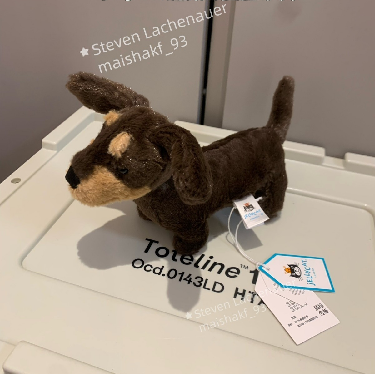 Jellycat Otto Sausage Dog Bag Charm - Cute Keychain | eBay