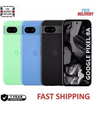 Google Pixel 8a 128GB - Unlocked Smartphone Brand New Condition
