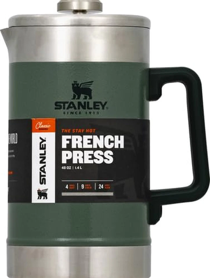 Cafeteira STANLEY Classic Stay-Hot French Press 48 oz | 5 minutos de preparação, 4 horas - Imagem 2 de 4